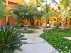 The hotel in Los Barriles